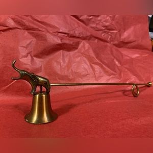 Elephant candle snuffer